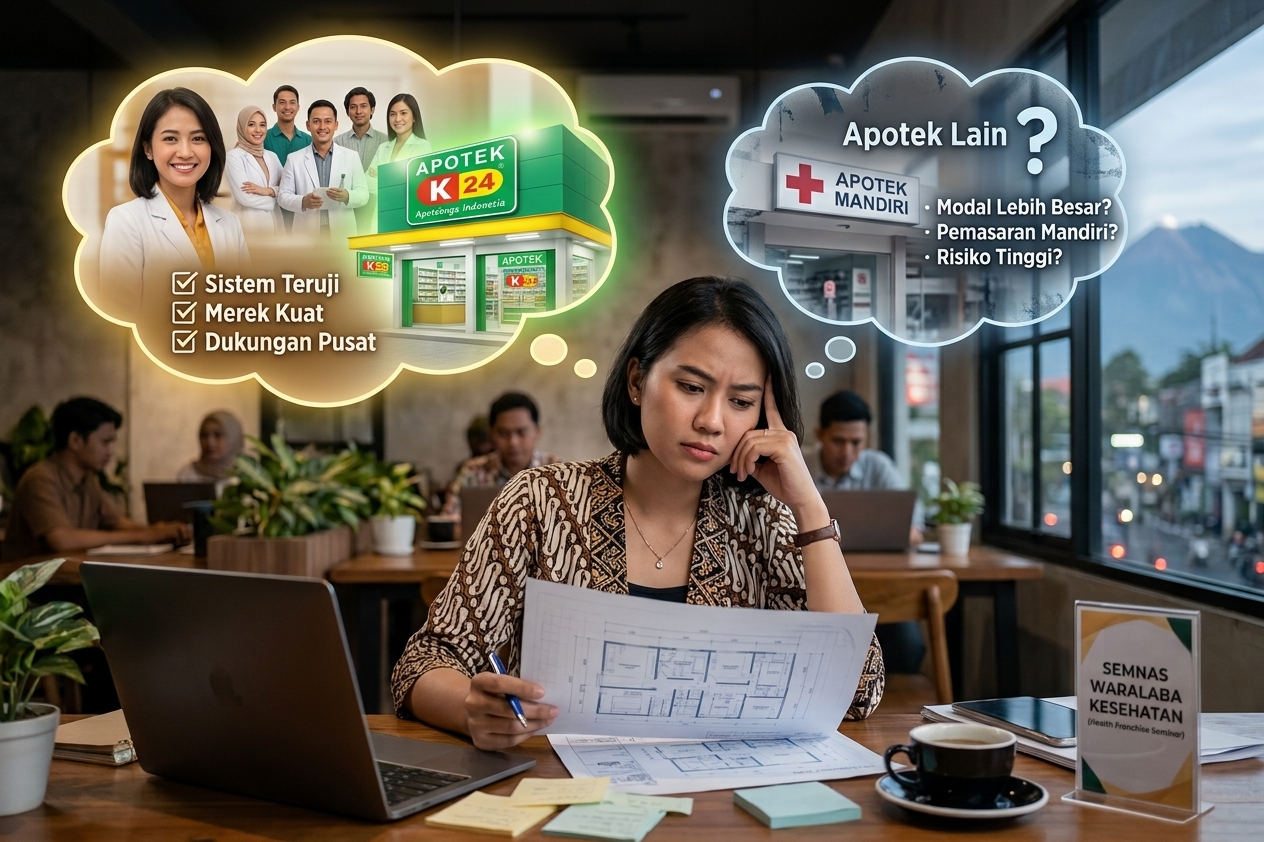 Apotek K-24 vs Apotek Lain, Mana yang Lebih Mudah Dijalankan?